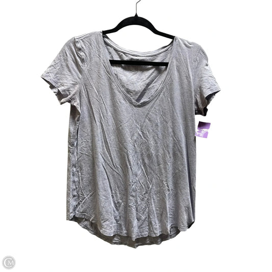 Athletic Top Short Sleeve By Lululemon In Purple, Size: S