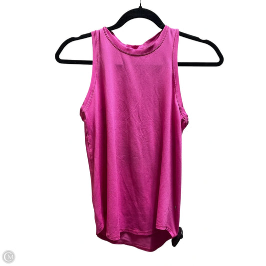 Athletic Tank Top By Lululemon In Pink, Size: S