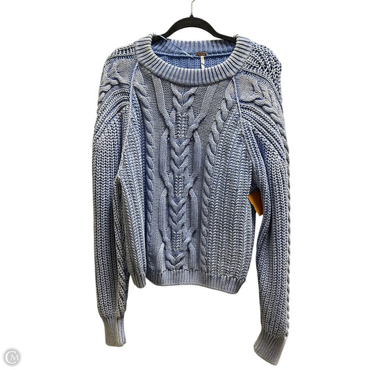 Sweater By Free People In Blue, Size: M