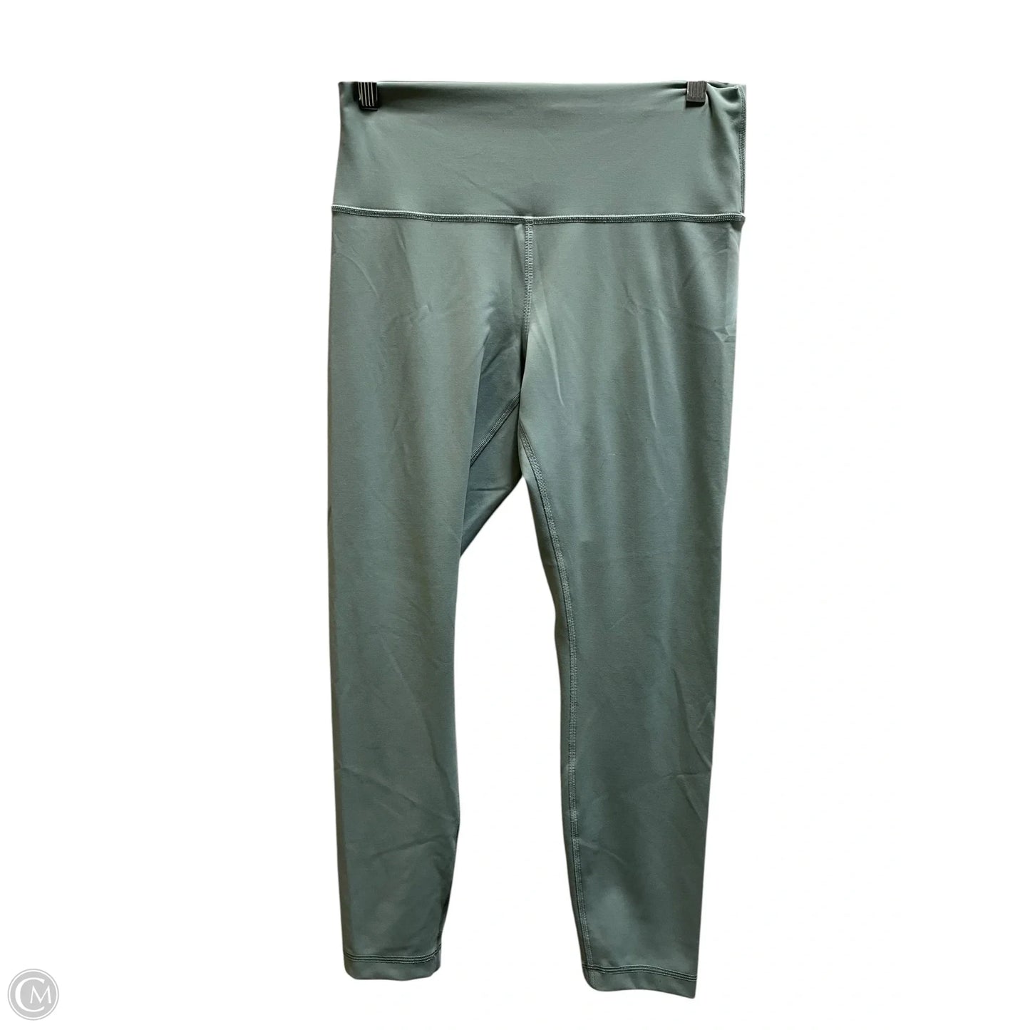 Athletic Leggings By Lululemon In Green, Size: 10