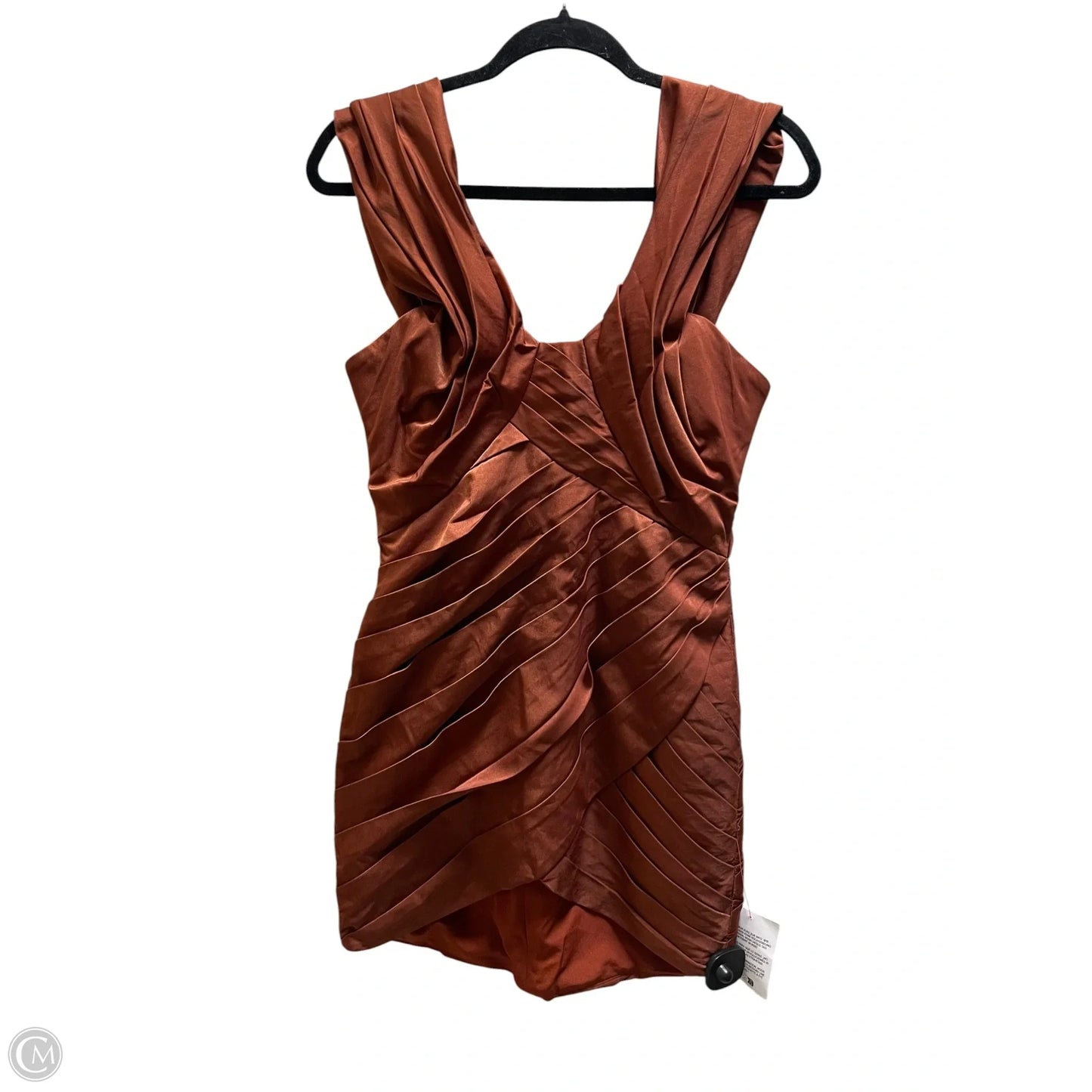 Dress Casual Short By Asos In Brown, Size: 6