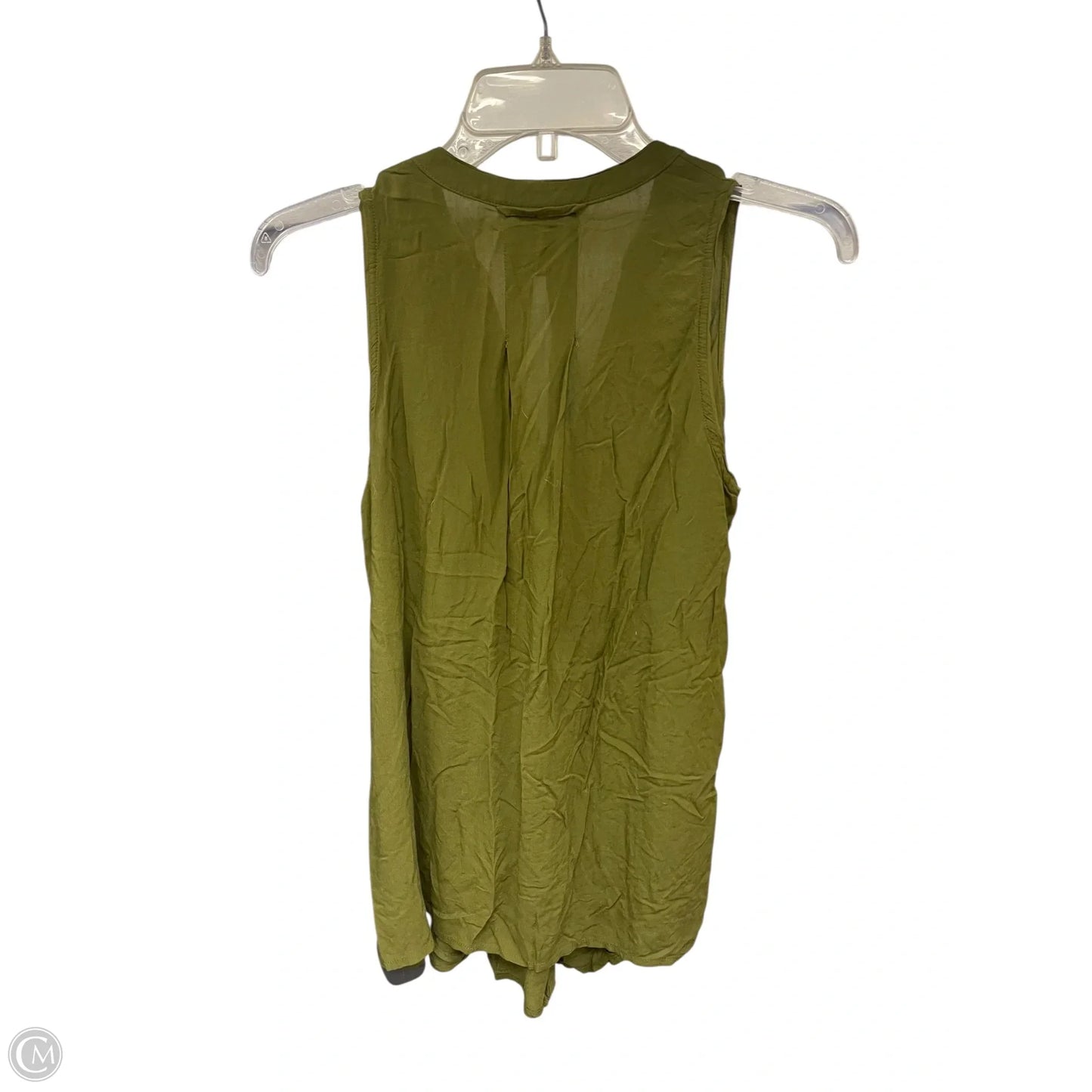 Top Sleeveless By Maeve In Green, Size: 4