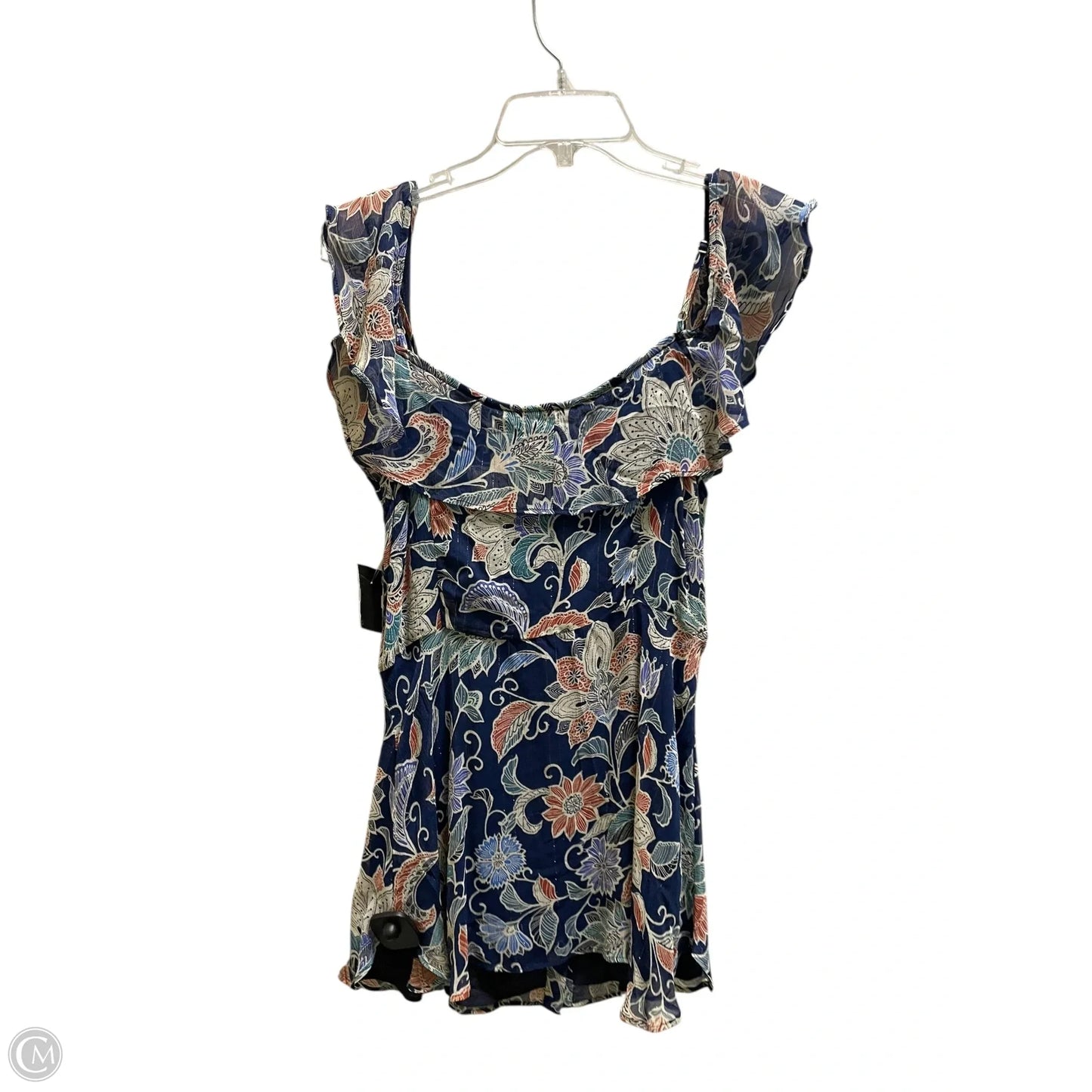 Top Sleeveless By Maeve In Blue, Size: S