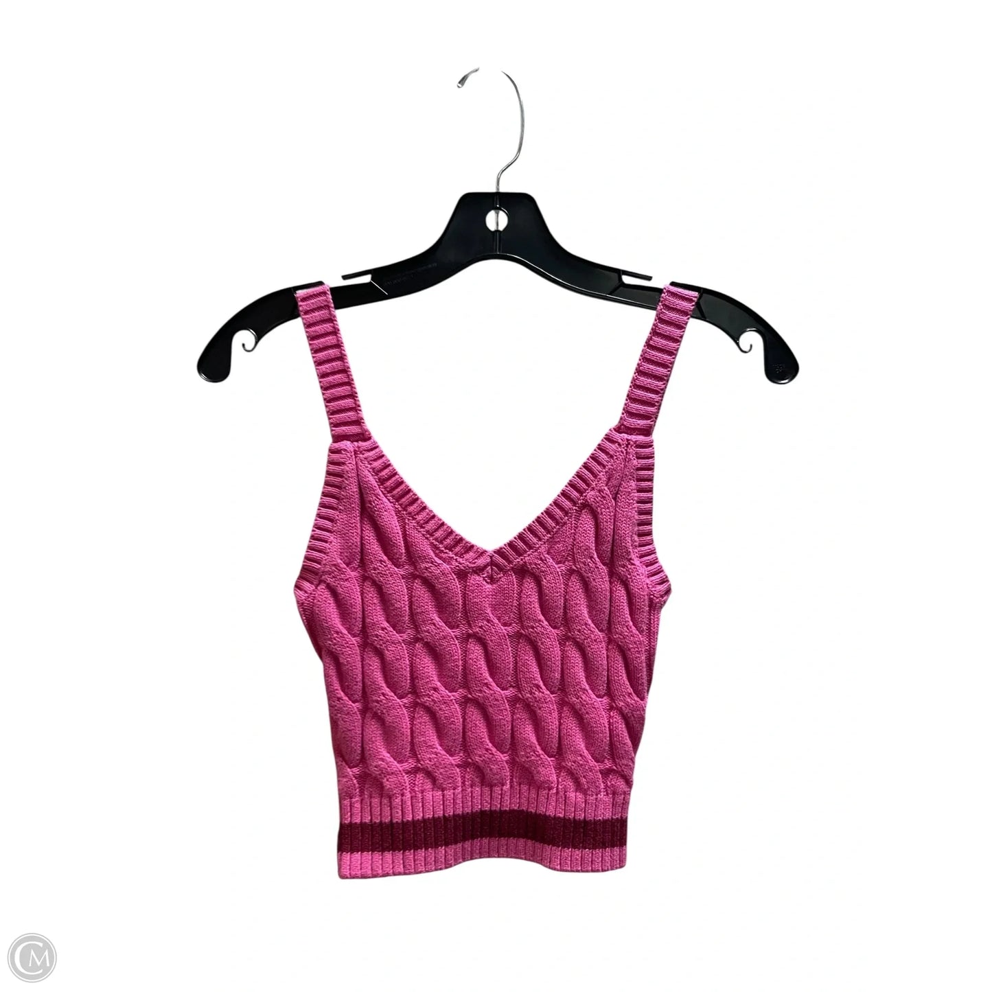 Tank Top By Good American In Pink, Size: Xs