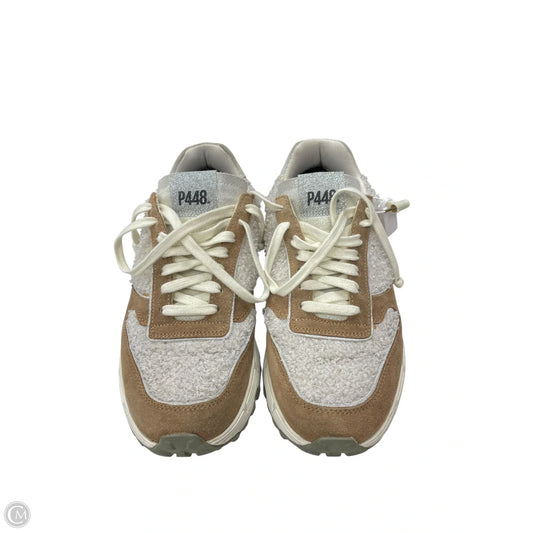 Shoes Athletic By Clothes Mentor In Tan, Size: 8