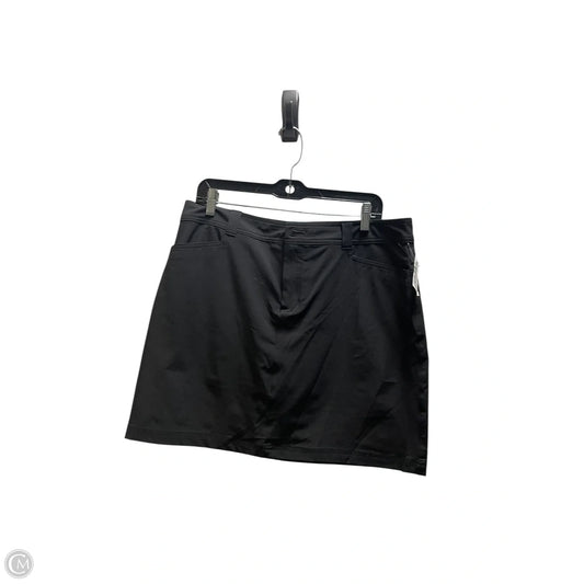 Athletic Skirt By Eddie Bauer In Black, Size: 12