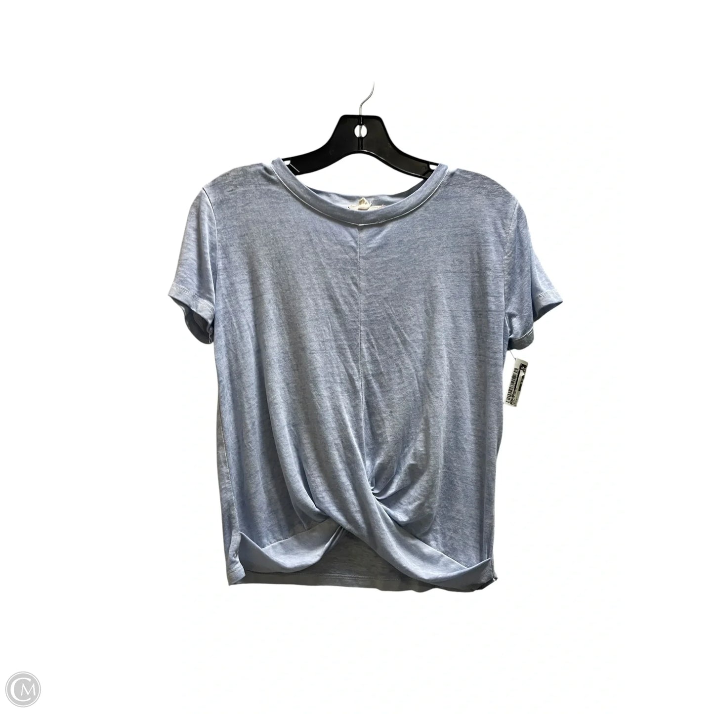 Top Short Sleeve Basic By Pink Rose In Blue, Size: S