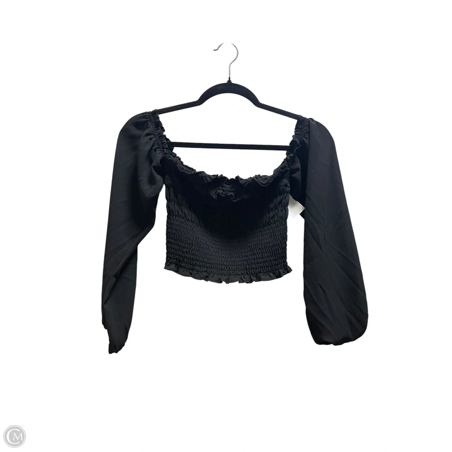 Top Long Sleeve Basic By Abercrombie And Fitch In Black, Size: S