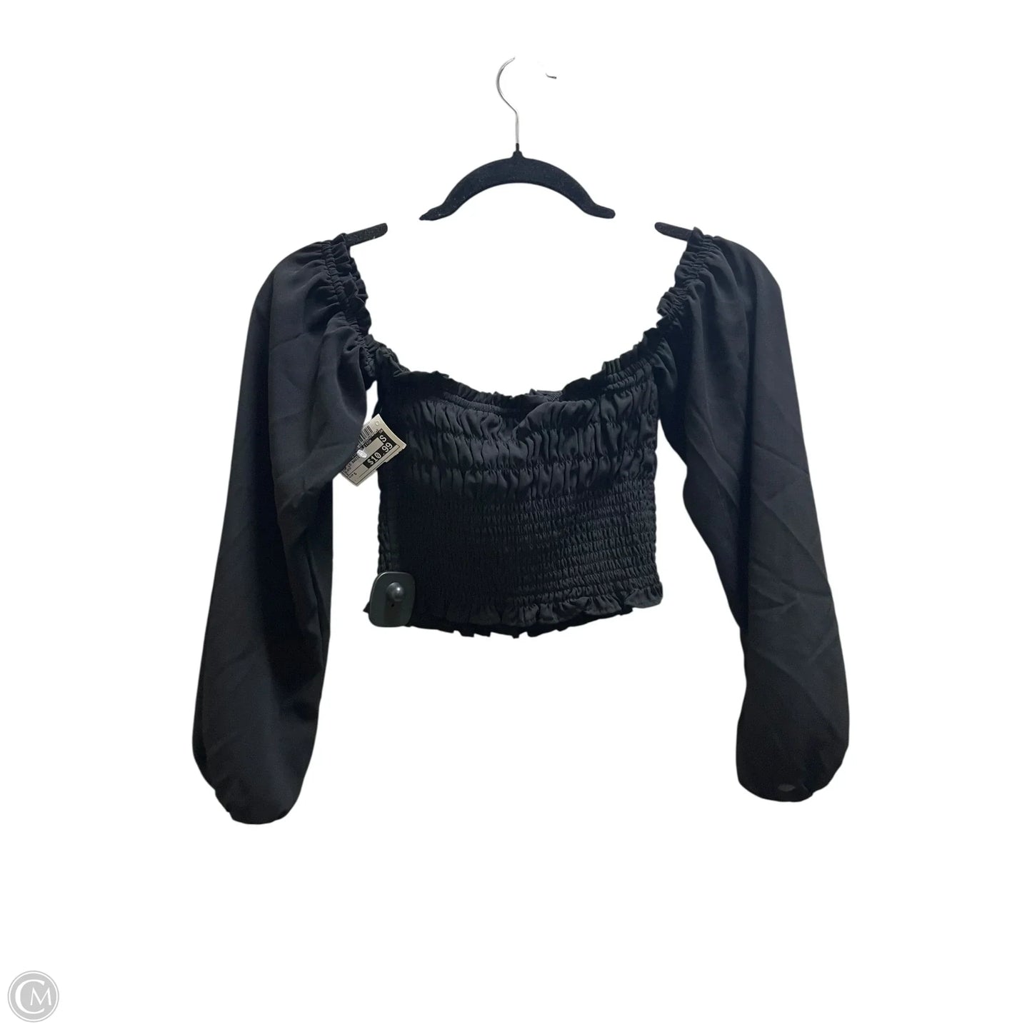 Top Long Sleeve Basic By Abercrombie And Fitch In Black, Size: S