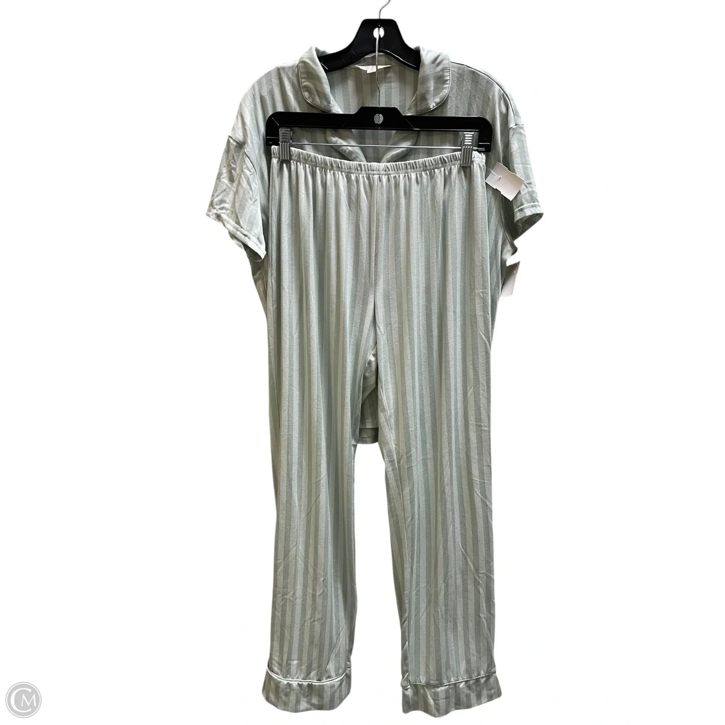 Pants Set 2pc By Laura Ashley In Green, Size: S