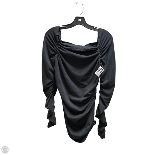 Top Long Sleeve By Maeve In Black, Size: M