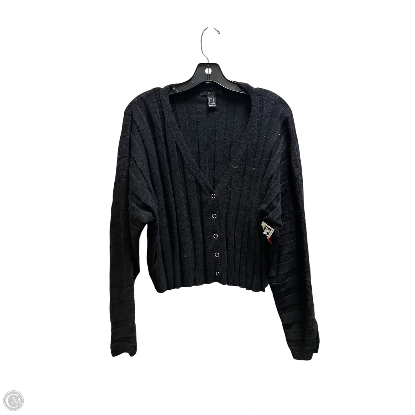 Sweater By Forever 21 In Black, Size: L