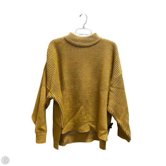 Sweater By Topshop In Yellow, Size: L