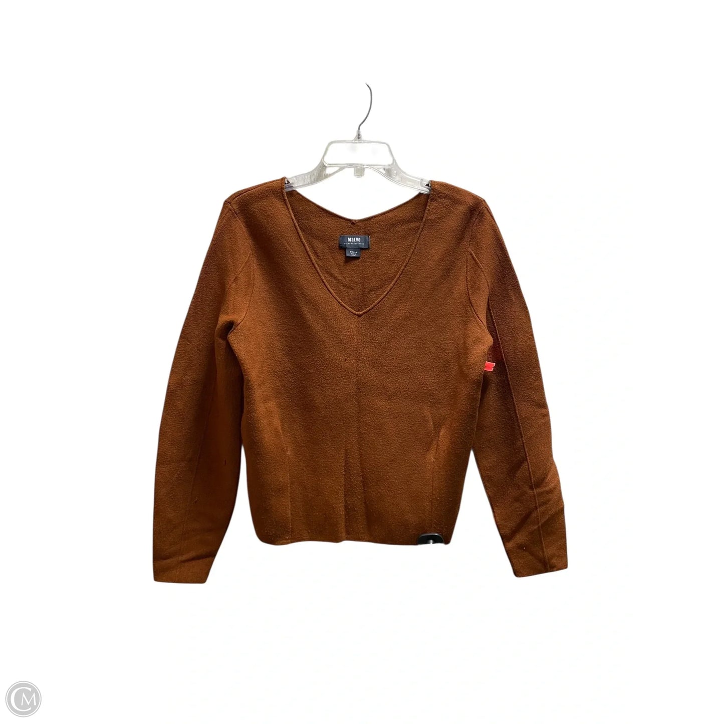 Top Long Sleeve By Maeve In Orange, Size: S
