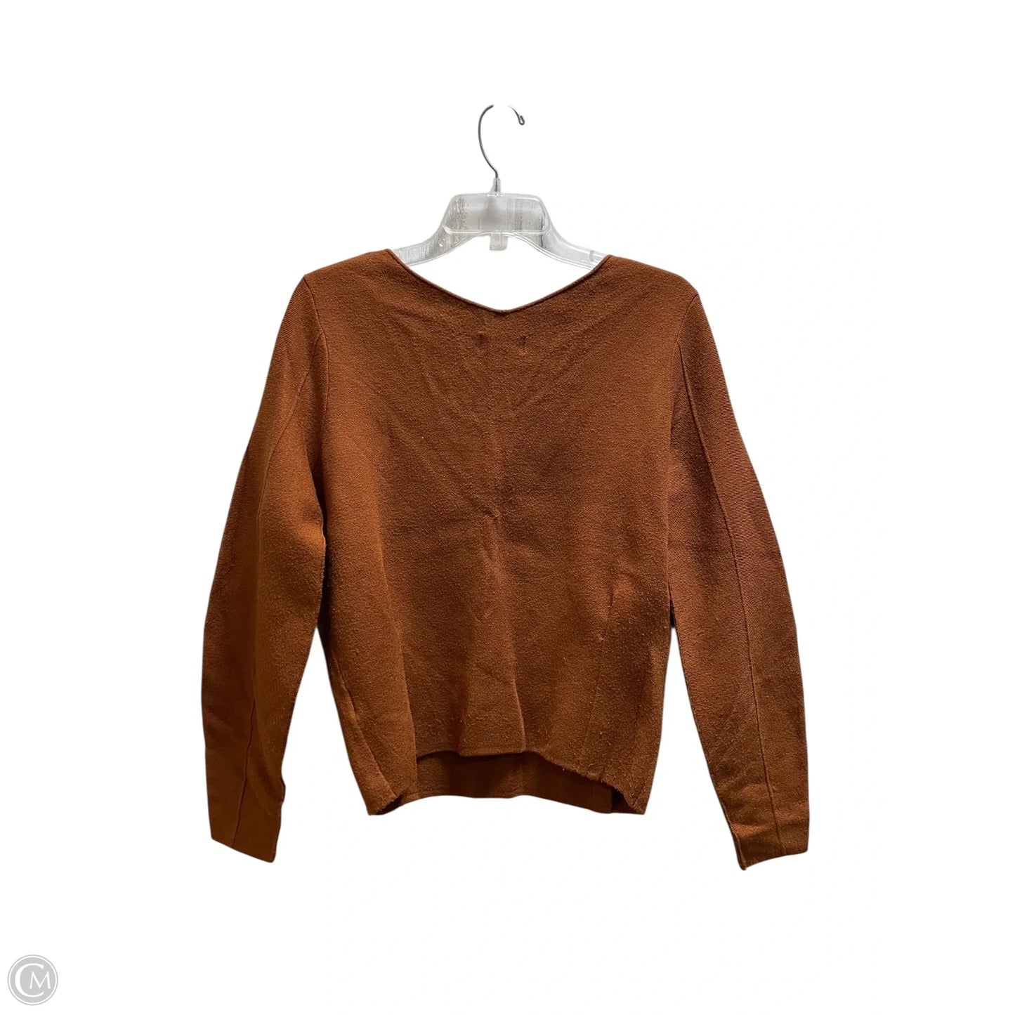 Top Long Sleeve By Maeve In Orange, Size: S