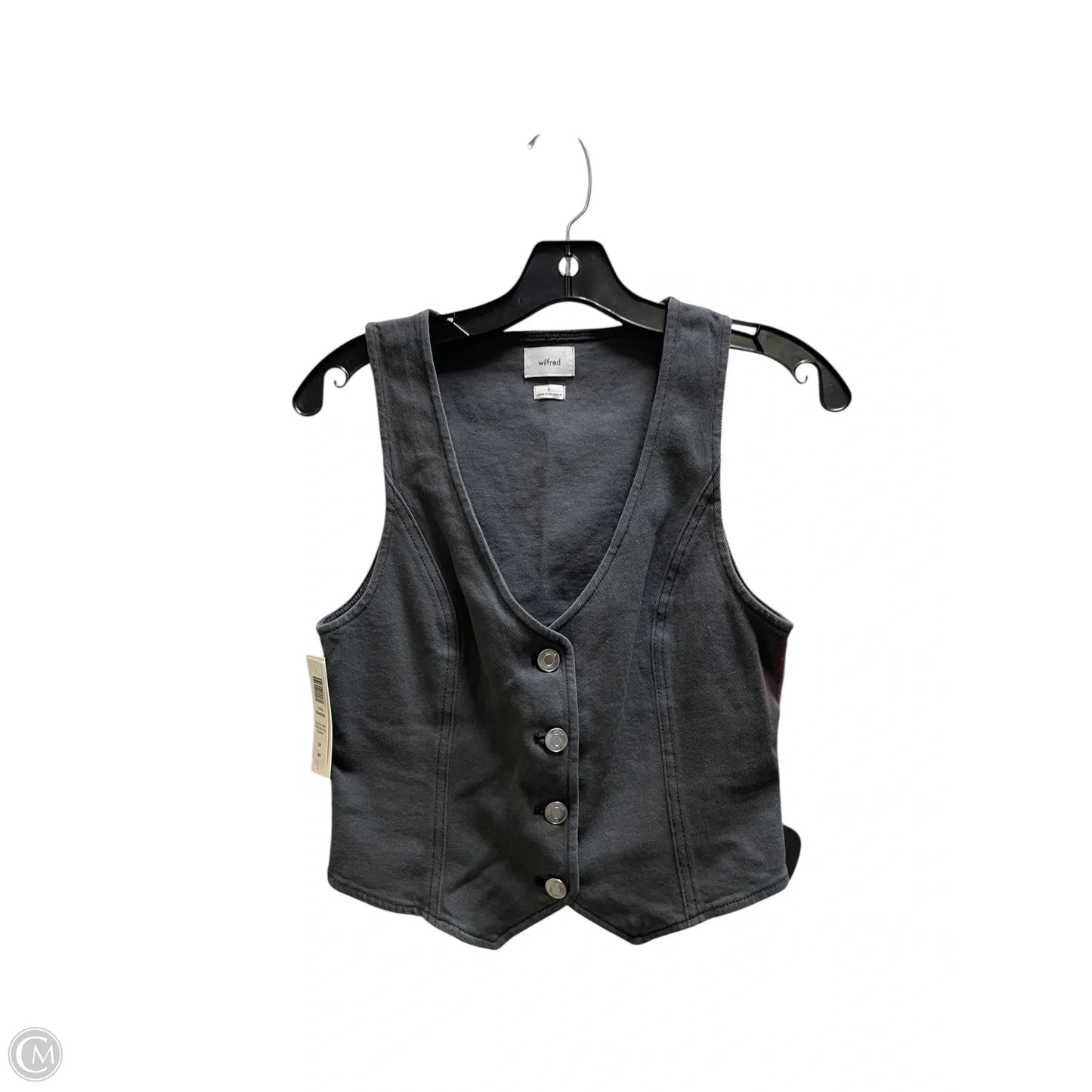 Top Sleeveless By Wilfred In Grey, Size: S