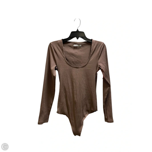 Bodysuit By Abercrombie And Fitch In Brown, Size: M