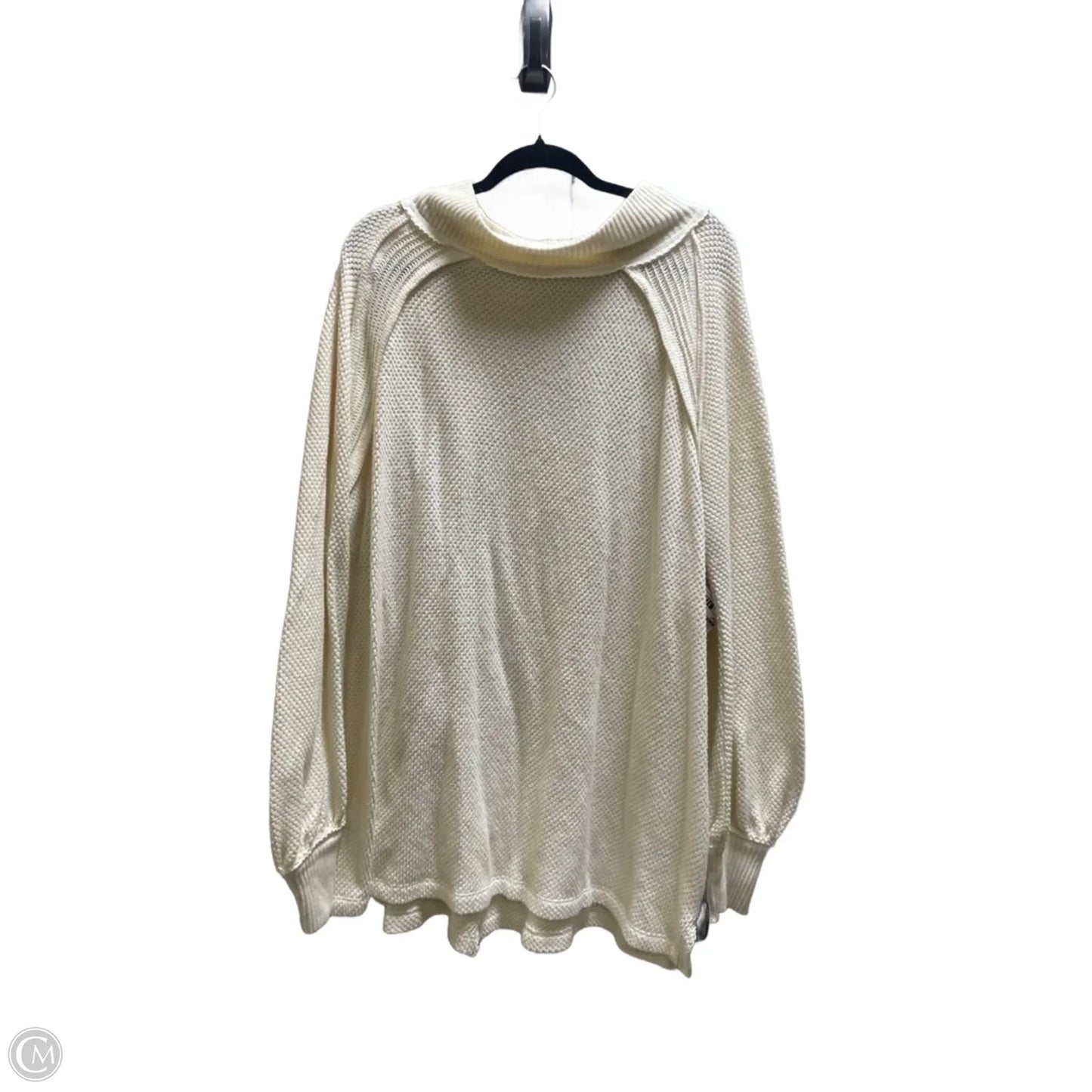Top Long Sleeve By We The Free In Cream, Size: Xl