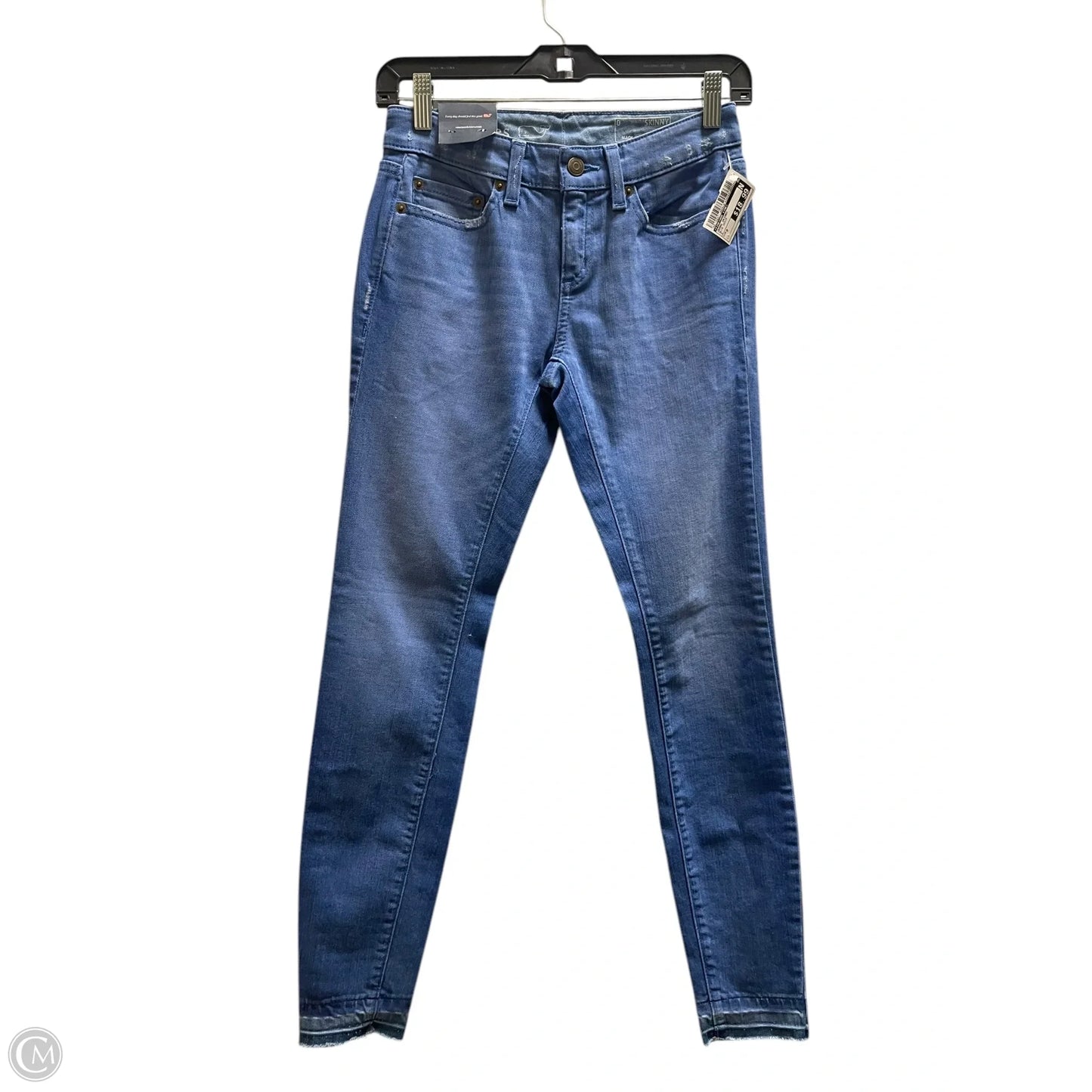 Jeans Skinny By Vineyard Vines In Blue Denim, Size: 0