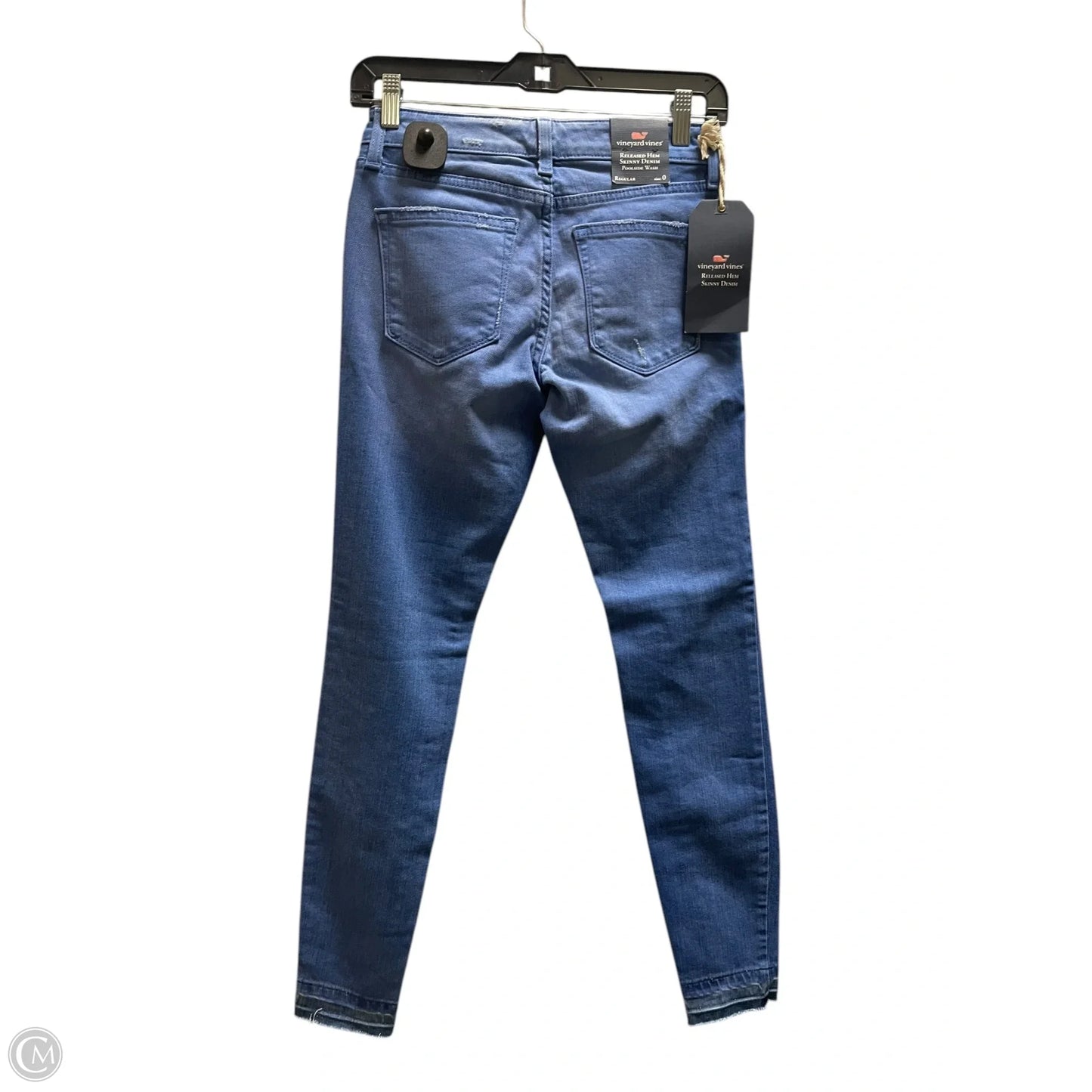 Jeans Skinny By Vineyard Vines In Blue Denim, Size: 0