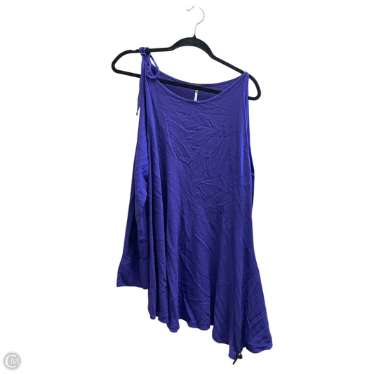 Tunic Long Sleeve By Free People In Purple, Size: S