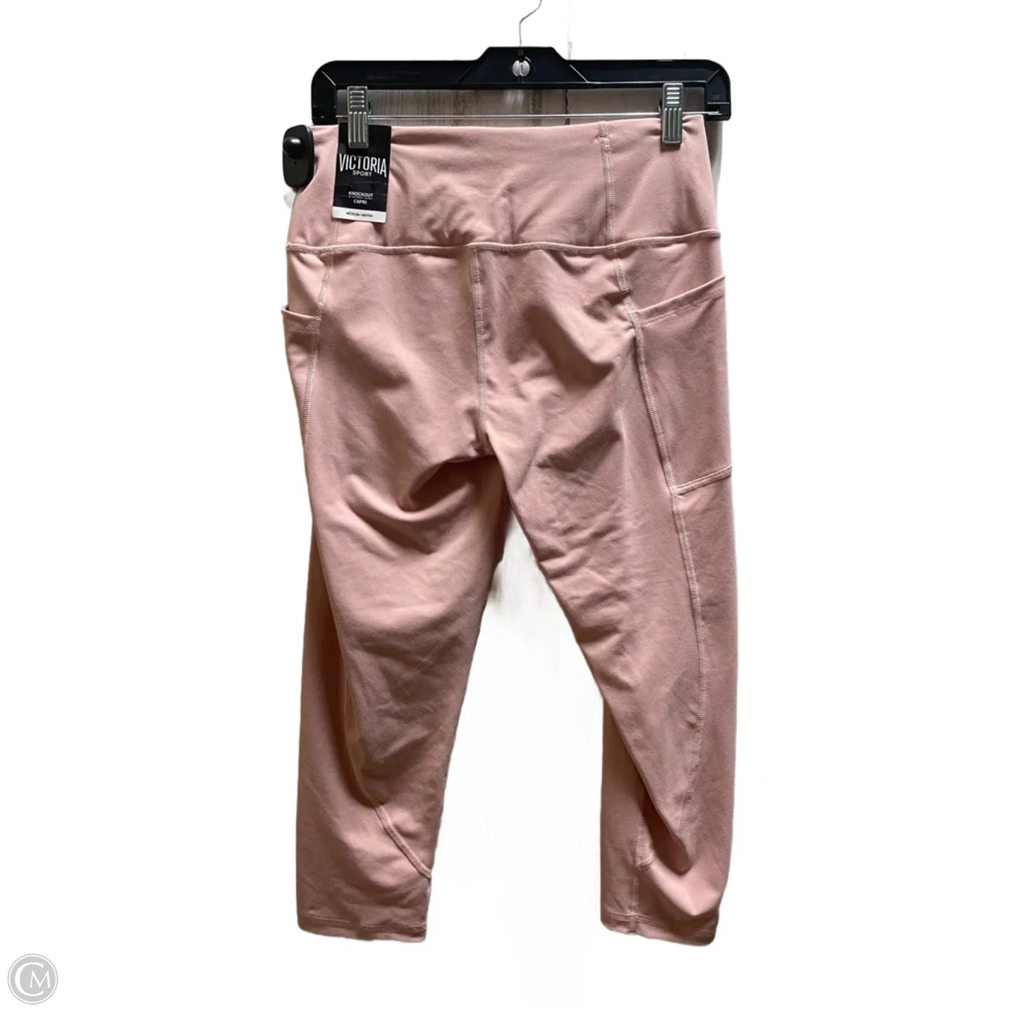 Athletic Leggings By Victorias Secret In Pink, Size: M
