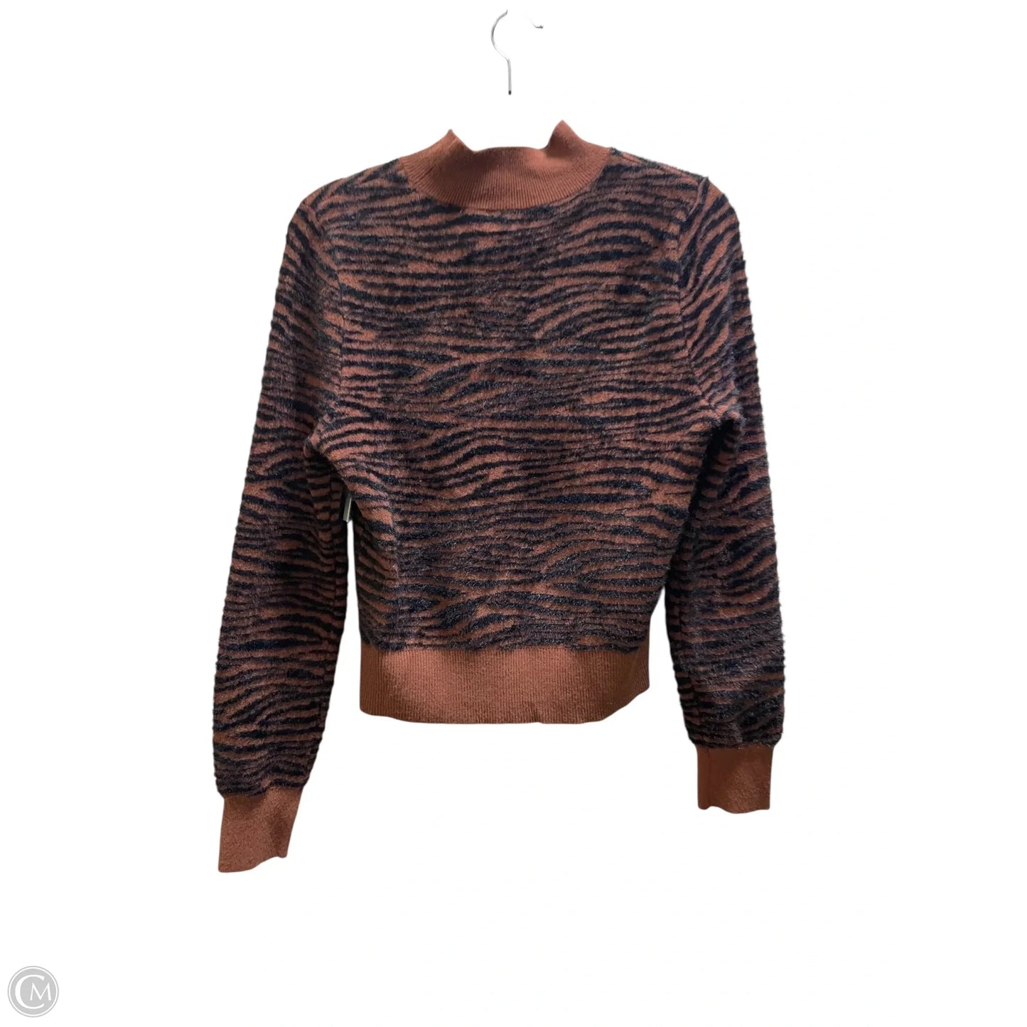 Sweater By Express In Animal Print, Size: M