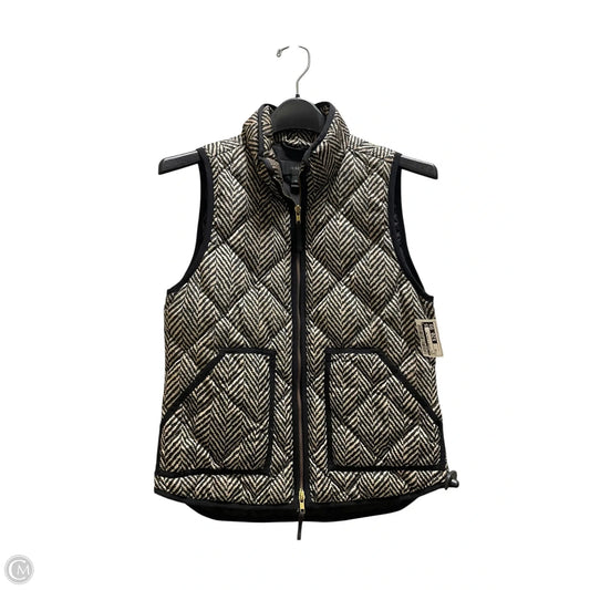Vest Puffer & Quilted By J. Crew In Black, Size: Xs
