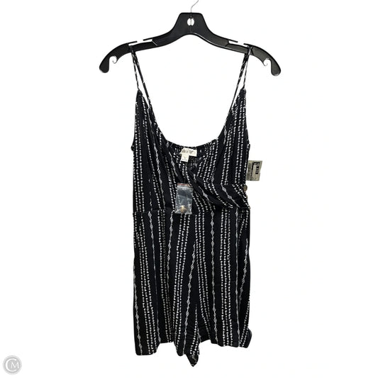 Romper By Fashion On Earth In Black, Size: S