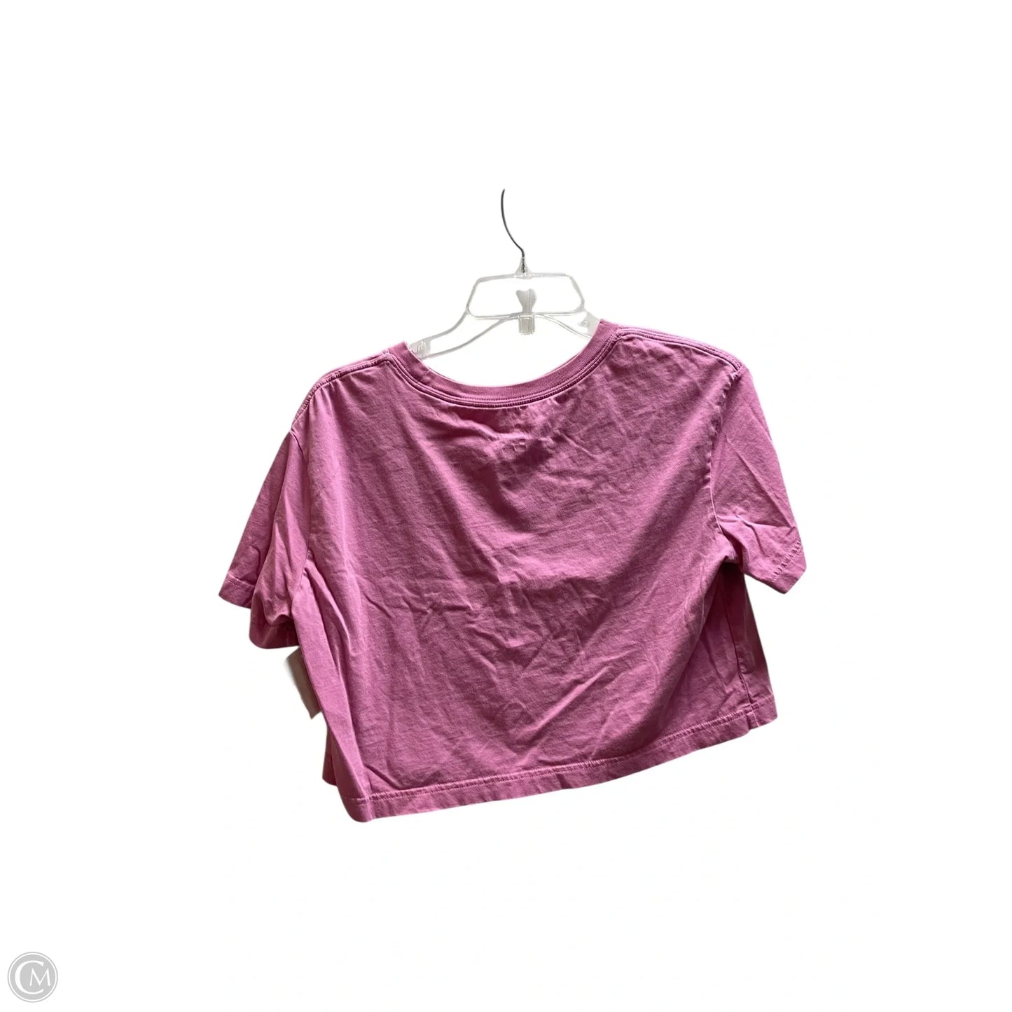 Top Short Sleeve By Nike Apparel In Pink, Size: S