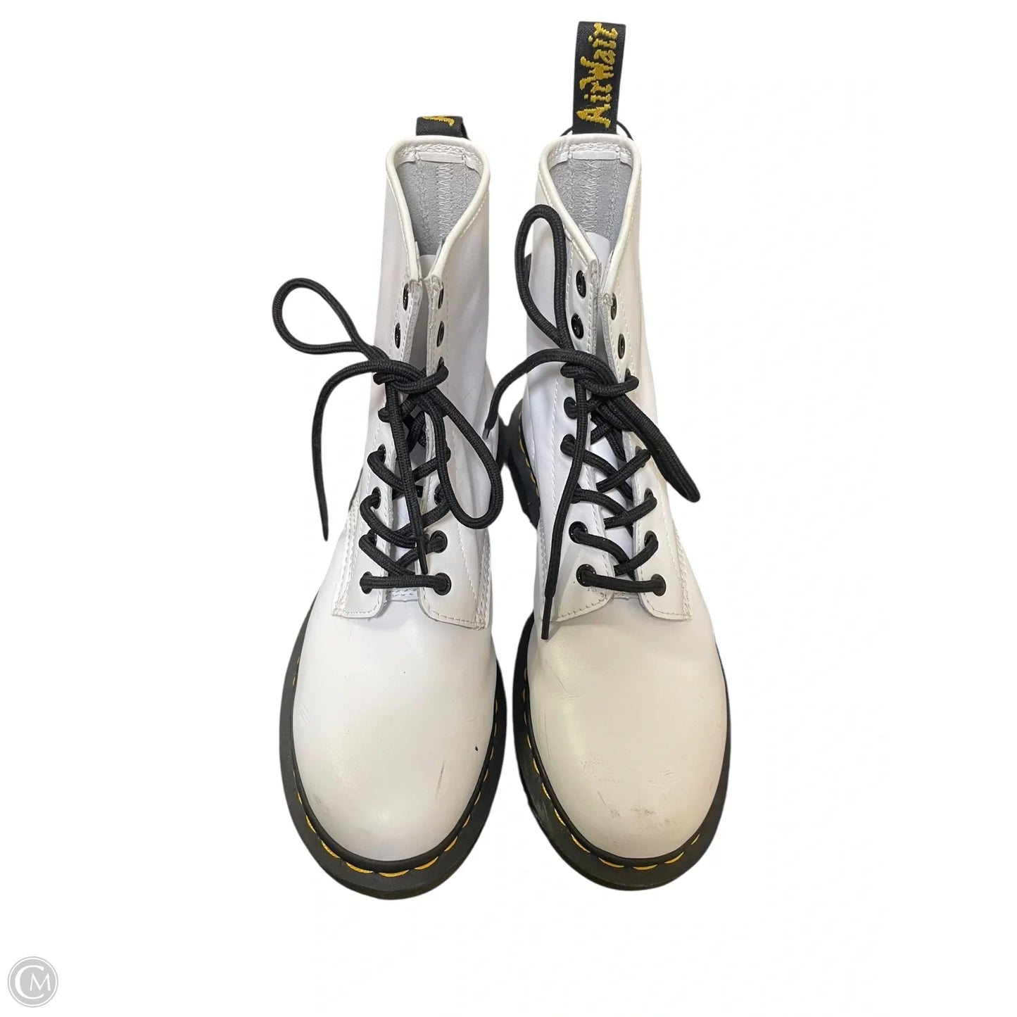 Boots Ankle Flats By Dr Martens In White, Size: 9