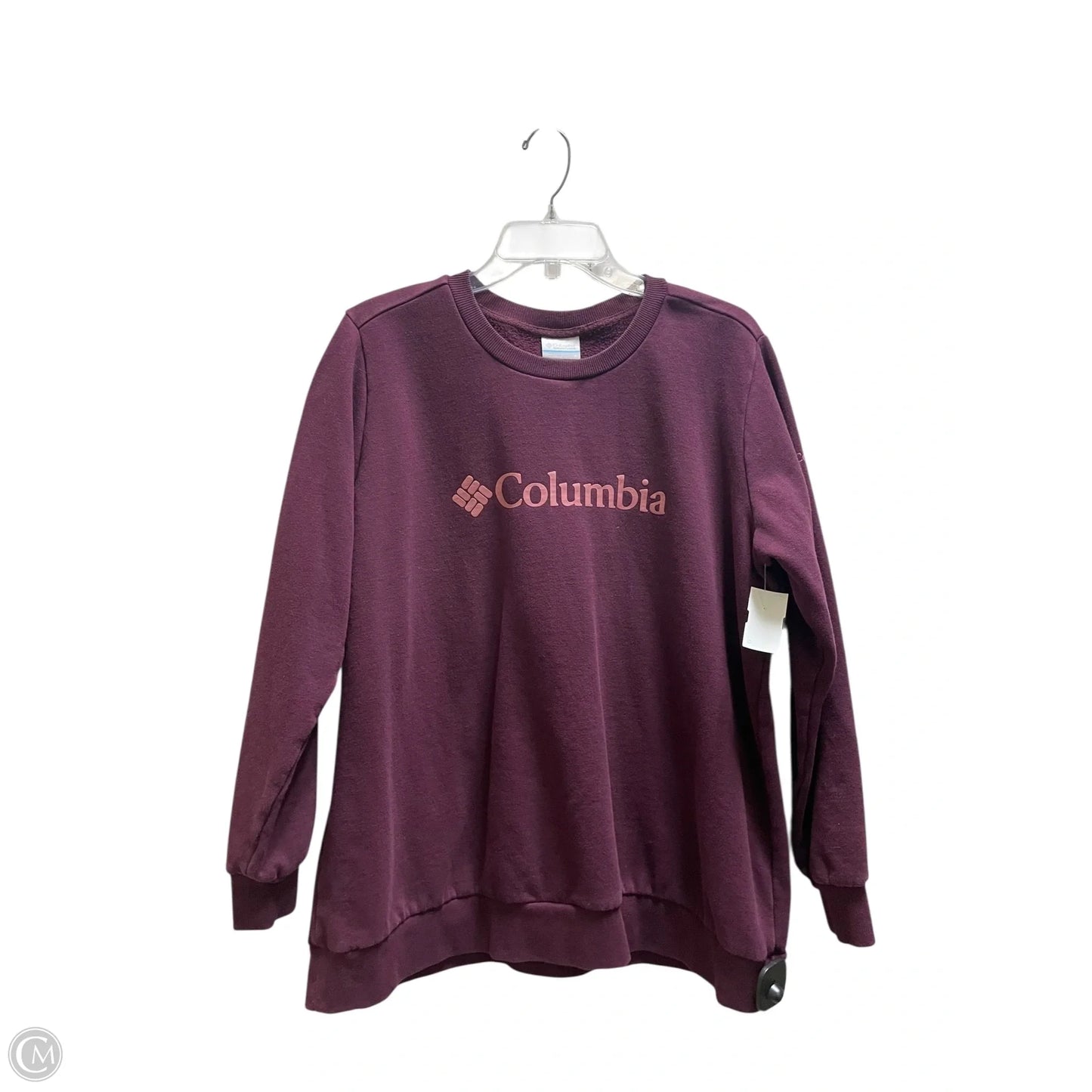 Sweatshirt Crewneck By Columbia In Red, Size: 1x