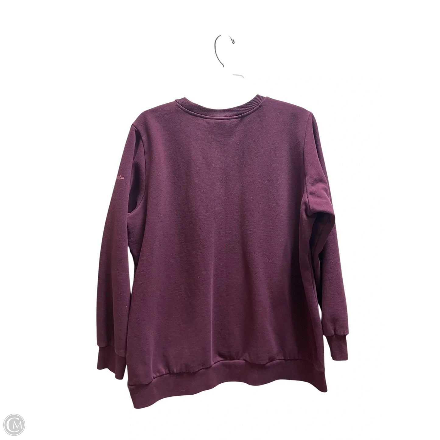 Sweatshirt Crewneck By Columbia In Red, Size: 1x