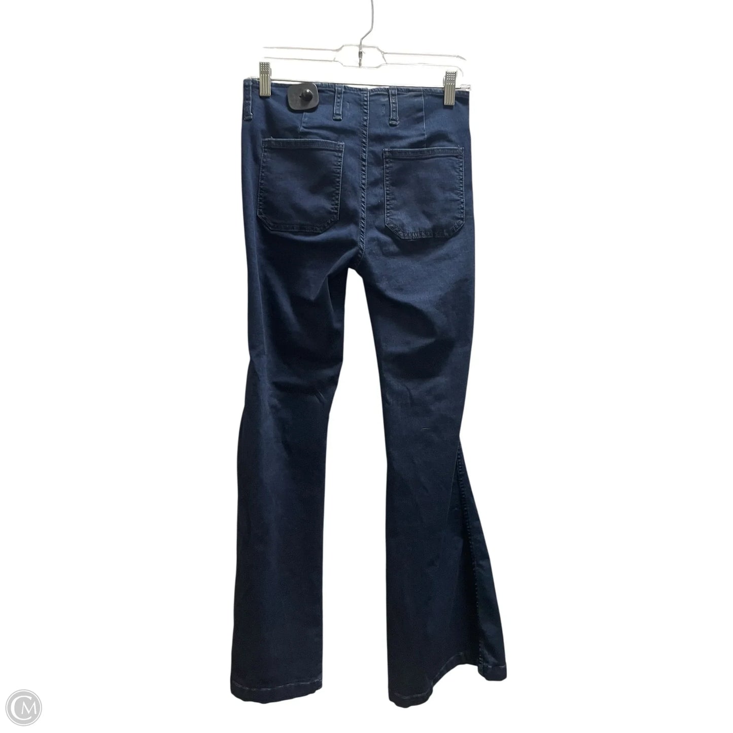 Jeans Wide Leg By Free People In Blue Denim, Size: 4