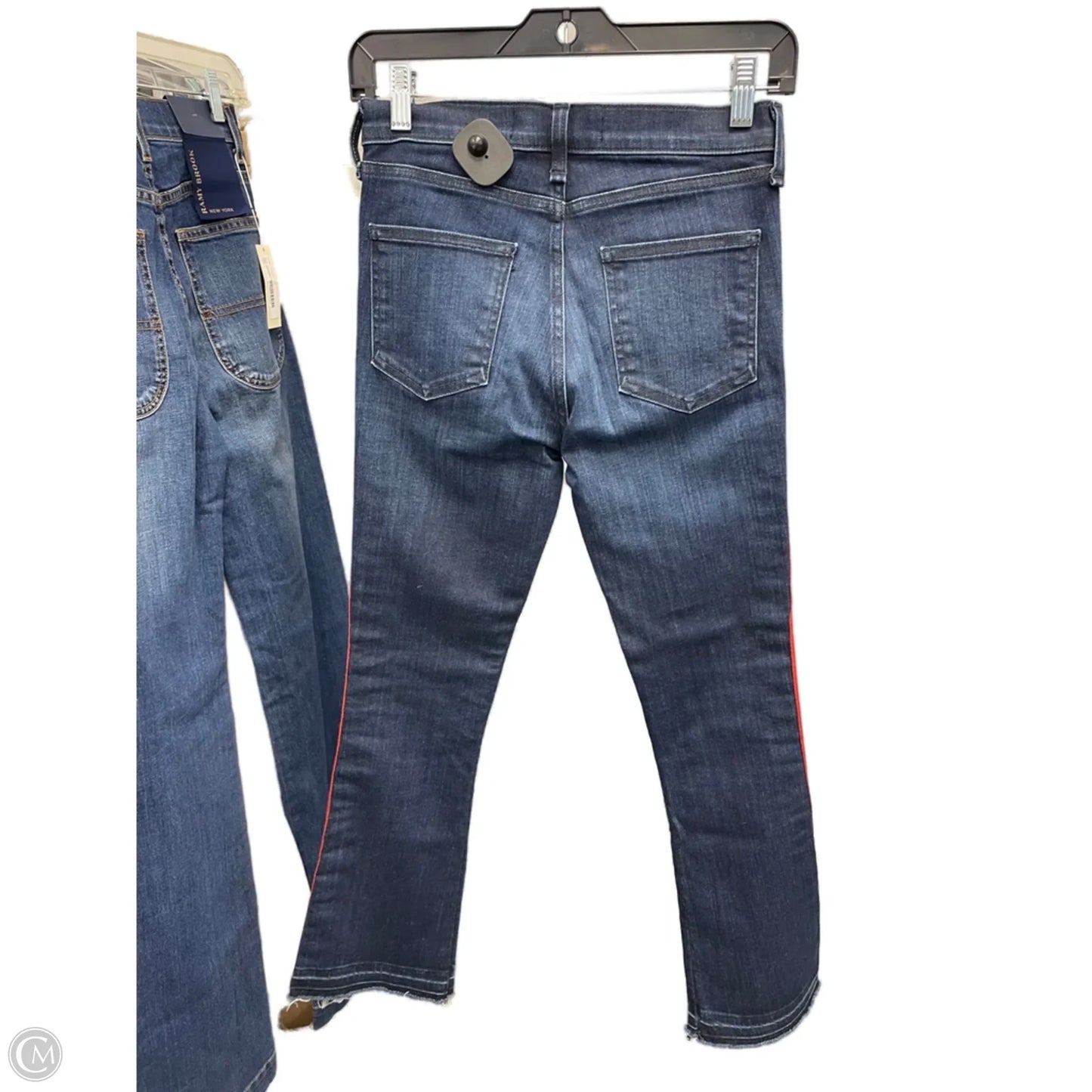 Jeans Skinny By Veronica Beard In Blue Denim, Size: 0