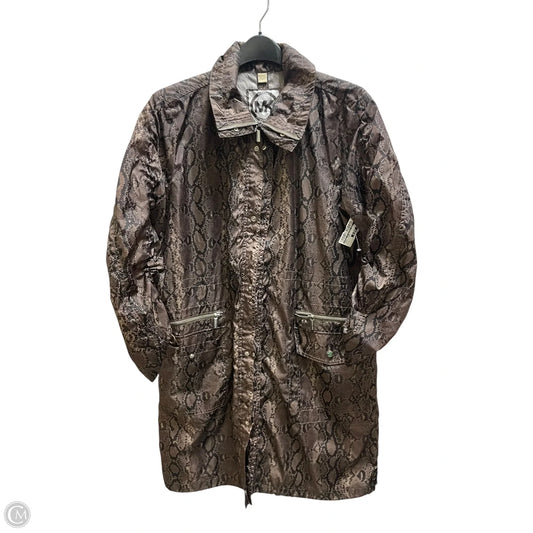Jacket Other By Michael By Michael Kors In Snakeskin Print, Size: M