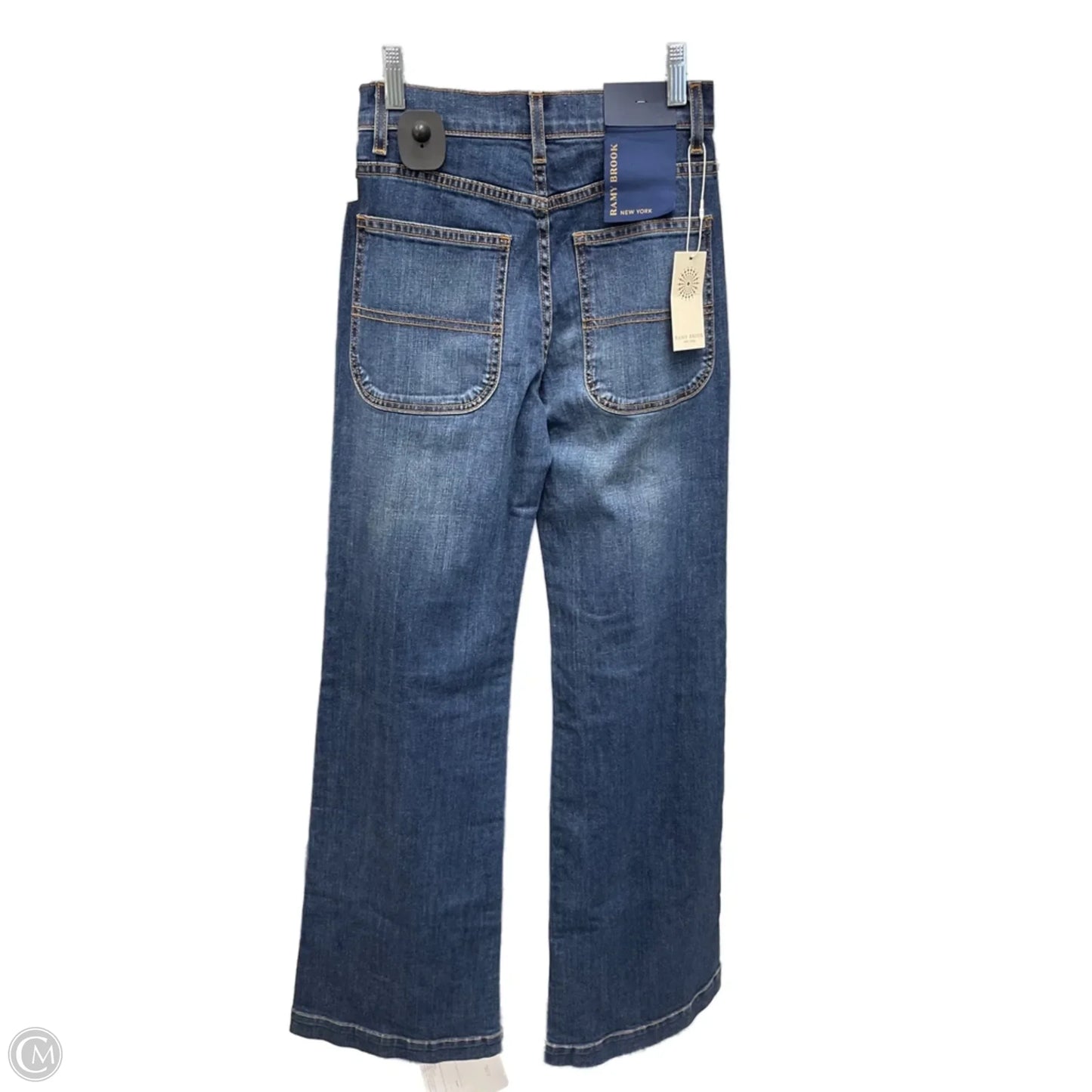 Jeans Wide Leg By Ramy Brook In Blue Denim, Size: 0p