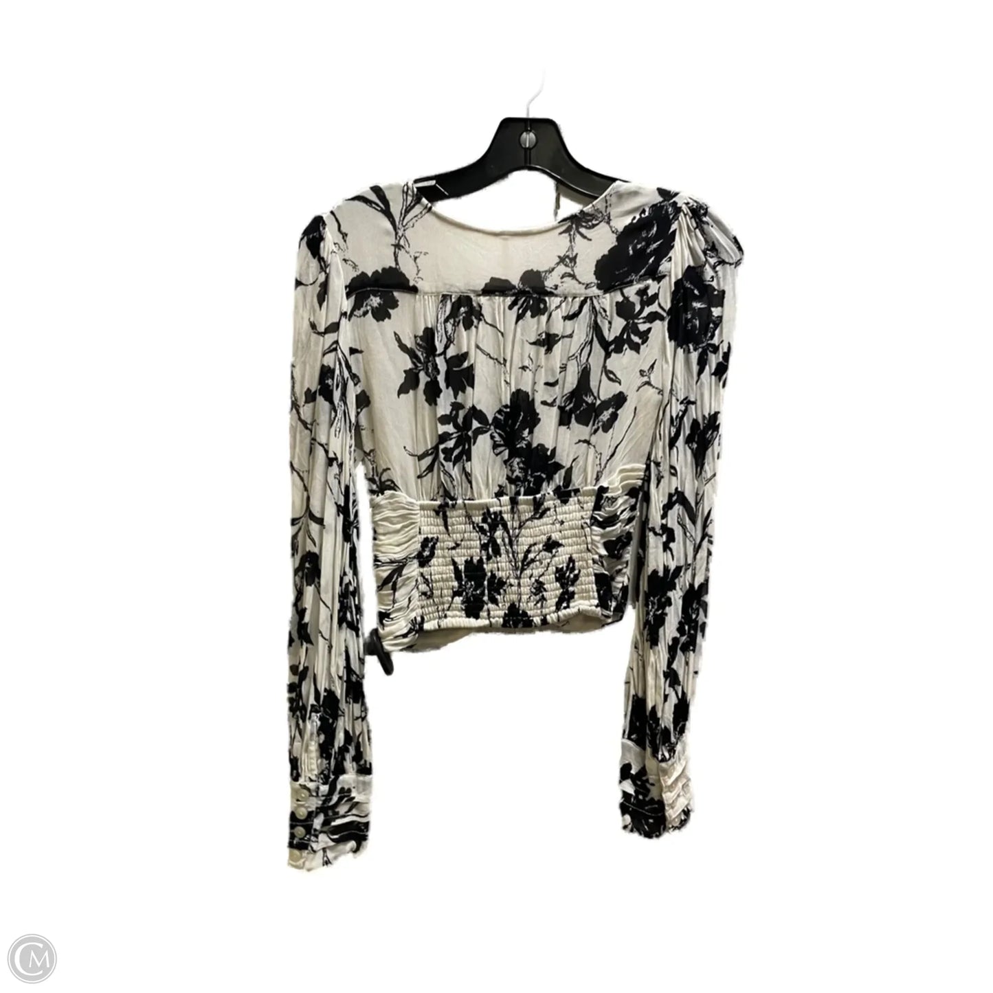 Top Long Sleeve By Free People In White, Size: Xs