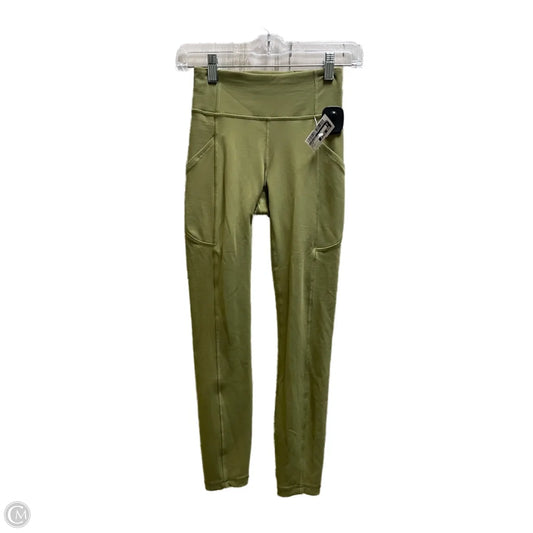 Athletic Leggings By Lululemon In Green, Size: 2
