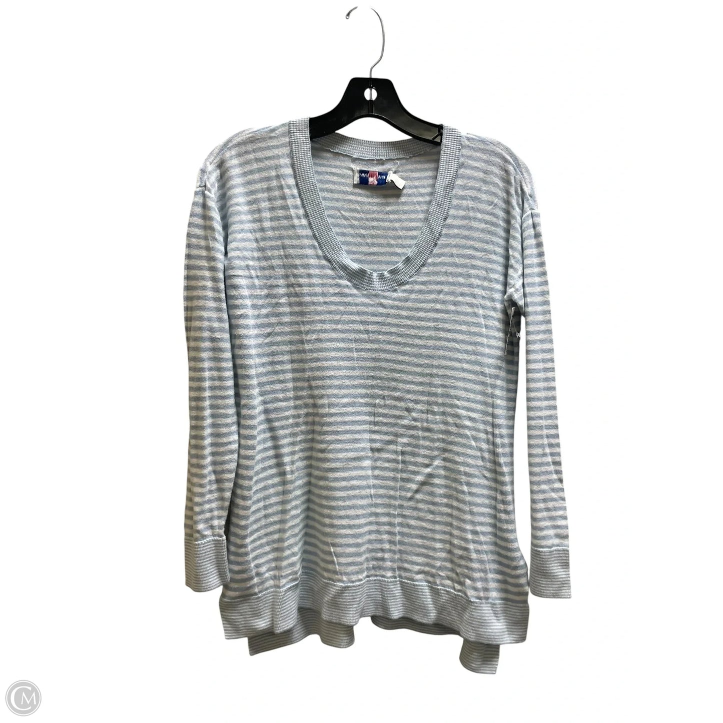 Top Long Sleeve By Vineyard Vines In Blue, Size: Xs