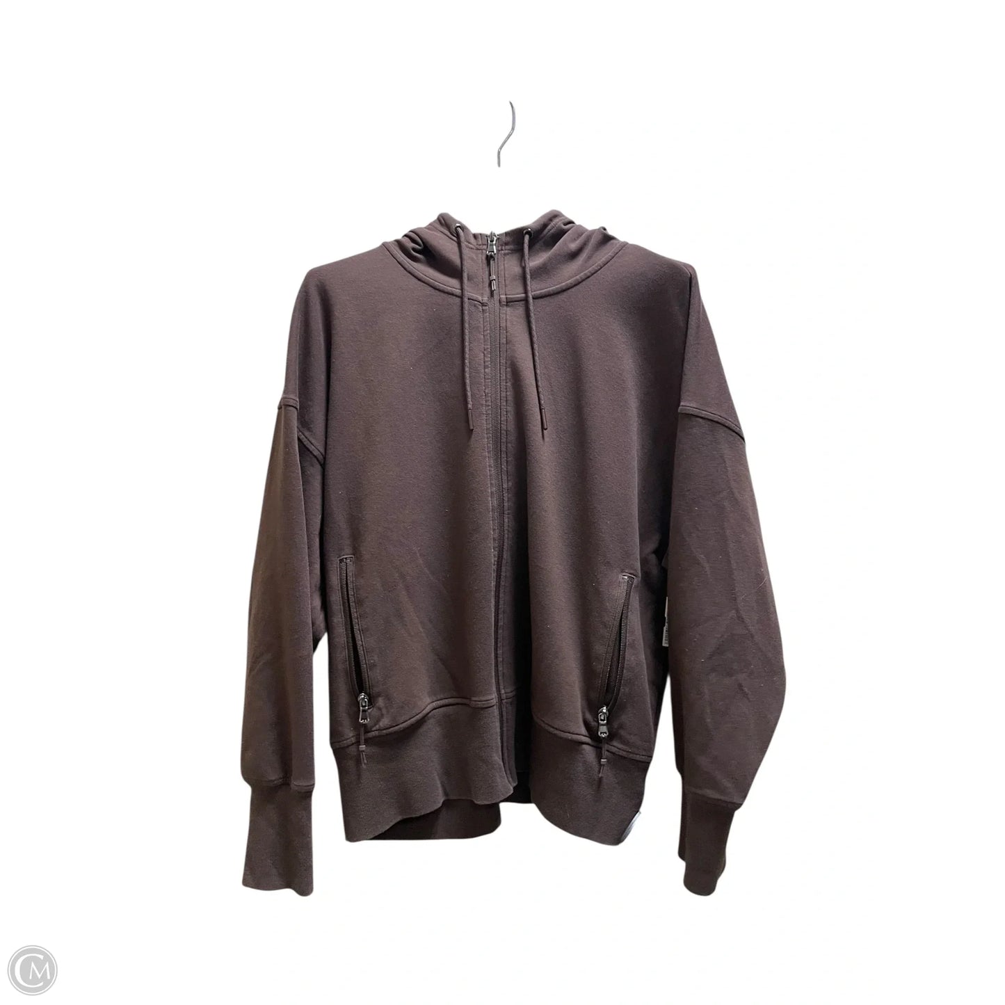Jacket Fleece By Old Navy In Brown, Size: Xl