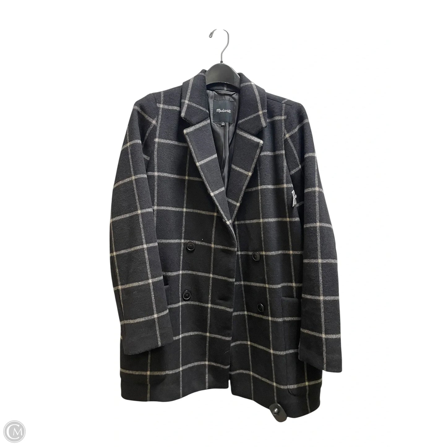 Coat Other By Madewell In Black, Size: M