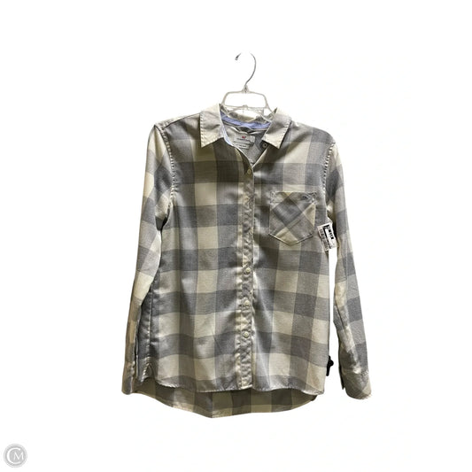 Top Long Sleeve By Vineyard Vines In Grey, Size: S
