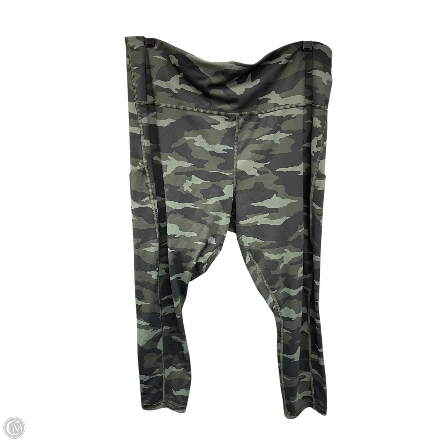 Athletic Leggings By Athleta In Camouflage Print, Size: 2x