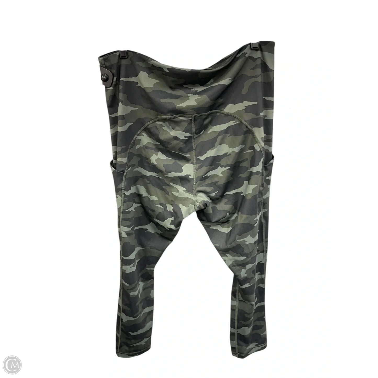 Athletic Leggings By Athleta In Camouflage Print, Size: 2x