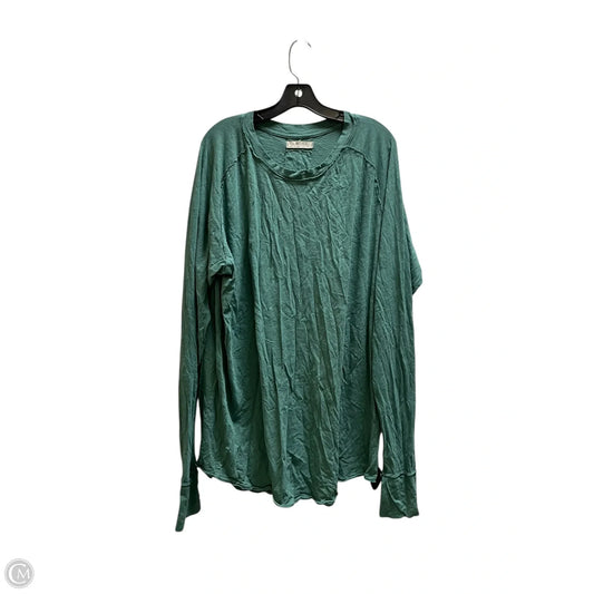 Top Long Sleeve By We The Free In Green, Size: L