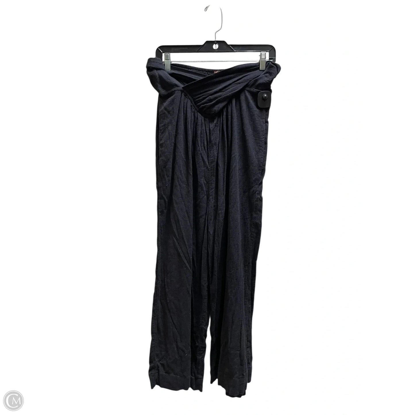 Pants Linen By Free People In Black, Size: L