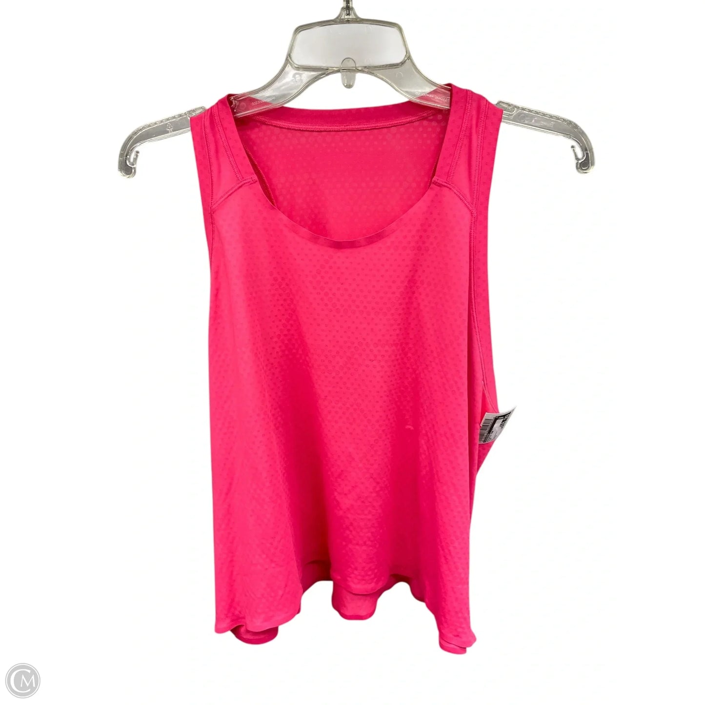 Athletic Tank Top By Lululemon In Pink, Size: M
