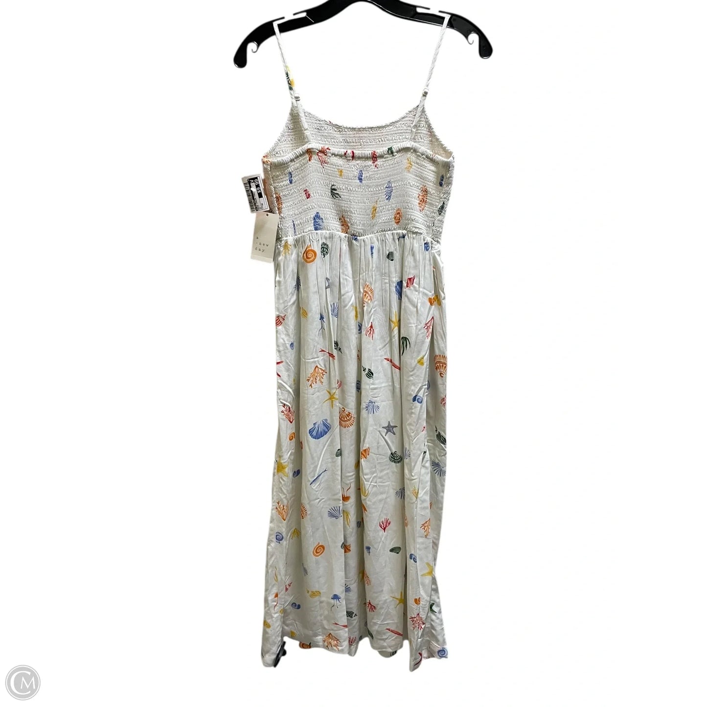 Dress Casual Midi By A New Day In Multi-colored, Size: Xs