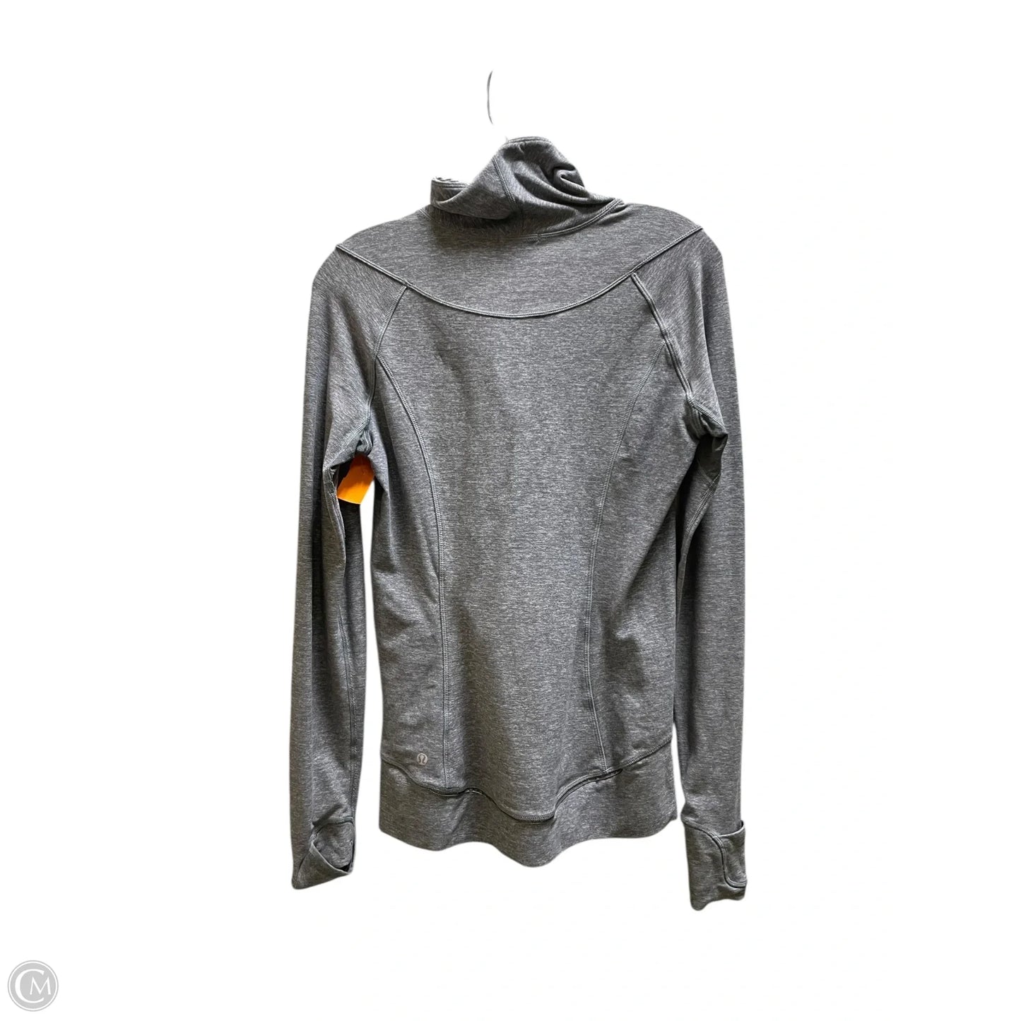 Athletic Jacket By Lululemon In Grey, Size: 8